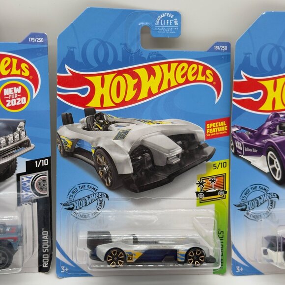 Hot Wheels 2020 Set Of 4: 42 Willys MB Jeep Big-Air Bel-Air Electrac Silhouette - Picture 5 of 10